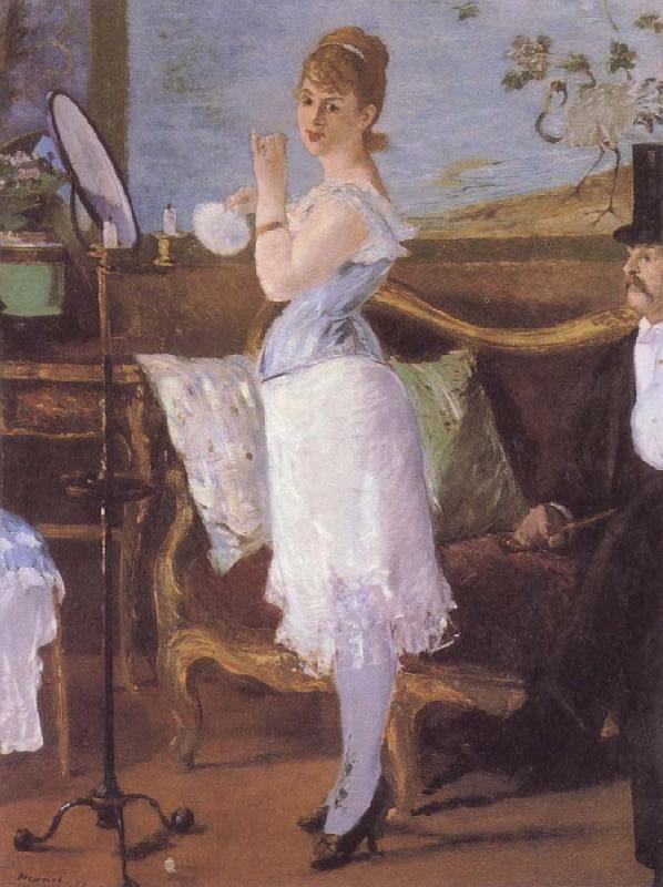 Edouard Manet nana Germany oil painting art